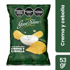 Papas Goodshow Crema y Cebolla x 53gr
