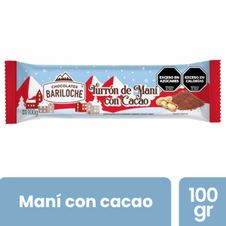 Turron Bariloche Mani con Cacao x 100gr