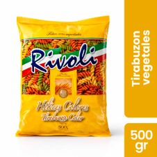 Fideos Rivoli Tirabuzon Vegetales x 500gr