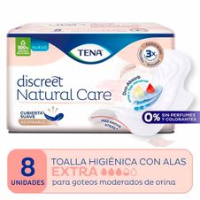 Toallas Tena Discreet Natural Care x 8un