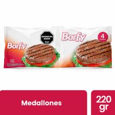 Medallones Barfy Flow 4un x 220gr