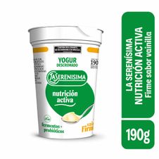 Yogur la Serenisima Firme Descremado Vainilla x 190gr