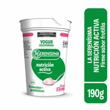 Yogur la Serenisima Firme Descremado Frutilla x 190gr