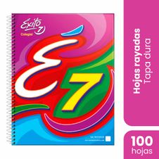 Cuaderno Exito Tapa Dura E7 Rayado x 100 Hojas