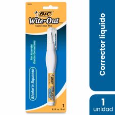 Corrector Bic Shake`n And Squeeze x 1un