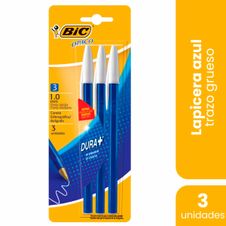 Boligrafo Bic Opaco Azul x 3un