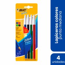 Boligrafo Bic Opaco Surtido x 4un