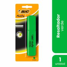 Resaltador Bic Marking Verde x 1un
