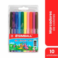 Marcadores de Colores Simball x 10un