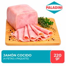 Jamon Cocido Paladini en Fetas x 220gr
