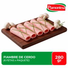 Fiambre de Cerdo Piamontesa en Fetas x 280gr