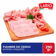 Fiambre de Cerdo Lario en Fetas x 290gr