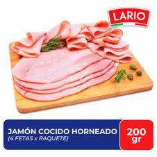 Jamon Cocido Horneado Lario en Fetas x 200gr