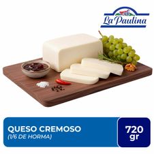 Queso Cremoso la Paulina x 720gr