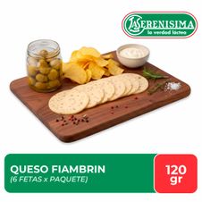Queso Fiambrin la Serenisima en Fetas x 120gr