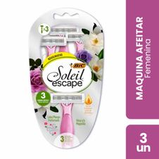 Maquinas Afeitar Bic Soleil Escape x 3un