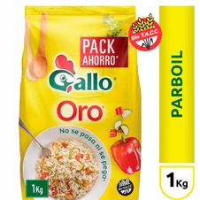 Arroz Gallo Parboil Bolsa x 1kg