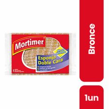 Esponja Mortimer Bronce Doble Cara x 1un